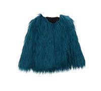 Generisch Abrigo de invierno para niña para bebé, chaqueta gruesa y cálida, ropa de exterior para adultos, azul, 2-3 años