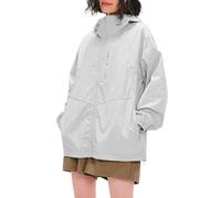 Generisch Abrigo Mujer Cuello Cascada Ligera Camiseta de Manga Larga para Mujer con UPF 50+ para Ciclismo en Verano y Actividades al Aire Libre Festivo Abrigo de Invierno Mujer, Gris claro., M