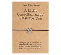 Generisch Abuelita Cuarzo Pulsera Acero Conjuntos Joyería Mejor Pulsera de amistad Madre Hija Su Pequeña Pulsera Regalo Ancho Plata Joyería, talla única, Nailon
