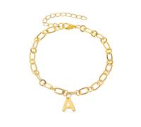 Generisch Abuelita Natural Pulsera Mm Frases Clásica Pulsera | Capital A Alfabeto Pulsera | Alfabeto Charm Pulsera | Jewelry | Women's Gold Jewelry | Birthday Choice 2 Con Hombres Joyería, talla única