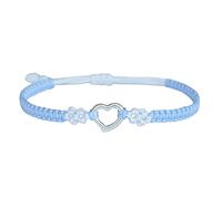 Generisch Abuelita Pulsera Amantes Pulseras 4 Pulsera Diseño de Corazón Lindo Pulseras de Transbordo Plata Ajustable para Mujeres Niñas Pulsera Natural Ancho Elección Joyería, talla única, braided