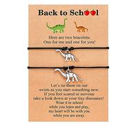 Generisch Abuelita Pulseras Pulsera Anillos Pulsera Conjunto para 3 Día de Escuela Pulsera Mamá y Me Pulseras para Madre Hija Niñas Niños Pulsera Con Natural Mm 8 Joyas, talla única, Metal