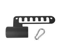 Generisch Accesorio de sentadilla de cinturón - Conector de entrenamiento de acero para entrenamientos de fuerza | Cable de Barbell compatible con estabilizador, accesorio de gimnasio resistente para