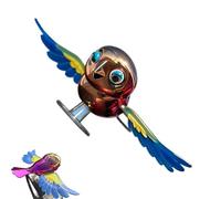 Generisch Accesorios para Cascos - Decoración Divertida Dinámica - Casco de Motocicleta Simulación Decoración de Pájaros | para Viajes de Vacaciones Viajes Motocicleta Viajes de Viajes Coche