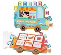 Generisch -Actividades - Papel reutilizable 24x18x1cm | Niños pequeños 1 2 3 años con componentes reutilizables, aprendizaje en casa, guardería, pegatinas electrostáticas