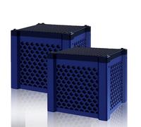 Generisch Acuario de carbón activado Clever Cube para caballos, cubo purificador de agua, filtro de carbón activo para bebederos para caballos, filtro de carbón activo, agua, para estanques, tanque de