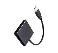 Generisch Adaptador 3.0 a HD, convertidor de señal, 1,97 x 2,36 x 0,39 pulgadas, Full HD 1920 x 1080, tarjeta de vídeo externa, conector de pantalla USB para monitor, ordenador de escritorio