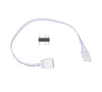 Generisch Adaptador de color de 4 pines 5 V de 25 cm a ARGB estándar de 4 | Cable alargador blanco para iluminación y sincronización de iluminación en color