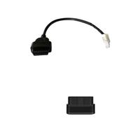 Generisch Adaptador OBD II de 20 Pines + dongle Bluetooth para Tesla Model S/X, Cable con certificación UL, Incluye Adaptador de Cable y Receptor Bluetooth.