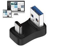 Generisch Adaptador USB - Adaptador de enchufe | Convertidor portátil para teléfonos móviles de toma rápida, portátil, compatible con palos, teclados, ratones, mini Pro/Air, carcasa robusta