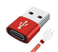 Generisch Adaptador USB | Conector de cable de carga rápida PD tipo C a USB convertidor portátil para teléfono, casa, coche, tableta, ordenador portátil, PC de viaje