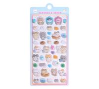Generisch Adesivi 3D - Decalcomanie Decorative Per Scrapbook, Adesivi Ragazzi E Adolescenti - Per Ragazze, Diari, Laptop, Valigie, Skateboard, Quaderni ompleanno
