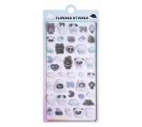 Generisch Adesivi 3D - Decalcomanie Decorative Per Scrapbook, Adesivi Ragazzi E Adolescenti - Per Ragazze, Diari, Laptop, Valigie, Skateboard, Quaderni ompleanno