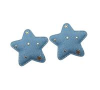 Generisch Adorno para auriculares Star | Cotton Blue Star Designs - Funda transpirable con correa ajustable para auriculares de gaming sin herramientas