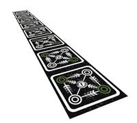 Generisch Agility Ladder - Escalera de entrenamiento para el trabajo de piernas | Ejercicios de trabajo de pies portátil para el hogar, gimnasio en casa, equipo de fitness para fútbol, tenis, boxeo