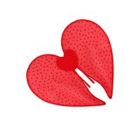 Generisch Ailes d'Ange pour Adultes | Forme de Cœur Brillante Sexy à Porter,Ailes pour Ange | pour Femmes Saint-Valentin Cosplay Fête Déguisement Accesorios Fotografía