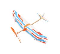 Generisch Airplane Model - Foam Glider Aircraft | 30 x 25 cm Realistic Throwing Glider Airplane with Lightweight Foam Material for Students Kids Boys Girls Adults Camping Garden Outdoor Sports