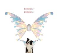 Generisch Alas de para Perros, Accesorios para Fotos de, Accesorios LED para Juegos de rol, para Mascotas, Navidad, cumpleaños, mascaradas, Pascua, Teatro, Carnaval