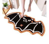 Generisch Alfombra de cocina para Halloween, diseño absorbente, para cocina, respetuosa con la piel, decoración de Halloween, para salón, cuarto de baño, lado de la cama