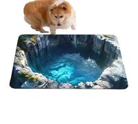 Generisch Alfombra de engaño - Alfombra de aspecto fresco antideslizante - Alfombra 3D | Para Halloween Decoración Interior Pasillo Entrada Cocina Baño