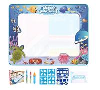 Generisch Alfombra de pintura al agua - Juguete educativo reutilizable para pintar | Diversión para colorear para niños, como regalo para niñas, niños en Navidad, Pascua, cumpleaños