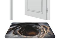 Generisch Alfombras de ilusión óptica,alfombra antideslizante para puerta - Diseño sin fondo agujero de alfombra de ilusión óptica - Para interior y exterior baño cocina dormitorio sala de estar