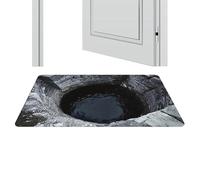 Generisch Alfombras de ilusión óptica | Antideslizante Trampa Felpudo - Alfombra de ilusión de diseño sin suelo, para estudio, área de puerta, baño, cocina, dormitorio, sala de estar, sala de juegos,