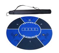 Generisch Alfombrilla de - Mantel de Mesa para Juegos de Cartas, sin Pilling, Superficie portátil con de Transporte, Entretenimiento para en el Coche