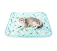 Generisch Alfombrilla de refrigeración para perros Cama antideslizante | Almohadillas de enfriamiento para interior de jaula para mascotas para cachorros gatitos interiores al aire libre hogar