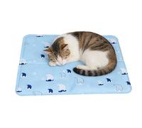 Generisch Alfombrilla de refrigeración para perros, impermeable, antimasticable, manta de verano, esterilla de gel refrigerante para perros, para razas pequeñas y medianas, para dormir, camping