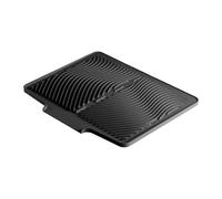 Generisch Alfombrilla de silicona antideslizante de 40 x 33 cm, con orificios de drenaje integrados, para encimeras de cocina, frigoríficos, cajones, vajilla, ollas, sartenes