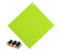 Generisch Alfombrilla para sushi Rolling Mat - 22 x 20 cm silicona de doble cara no pegajosa para hacer sushi, alfombrilla de silicona japonesa para hacer sushii rolling maker homemade, rodillo