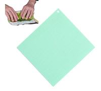 Generisch Alfombrilla para sushi Rolling Mat - 22 x 20 cm silicona de doble cara no pegajosa para hacer sushi, alfombrilla de silicona japonesa para hacer sushii rolling maker homemade, rodillo