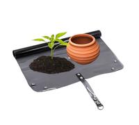 Generisch Alfombrilla para trasplantar plantas, impermeable, grande, con hebilla, bandeja de jardín para interiores, para el cuidado del jardín en interiores y exteriores