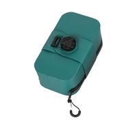 Generisch Alforja para sillín de bicicleta, 18 cm, con cierre rápido, almacenamiento trasero compacto, con capacidad flexible bajo el asiento para paseos por la ciudad, viajeros, niños