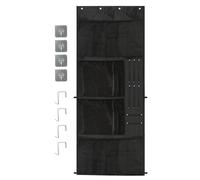 Generisch Almacenamiento de juguetes de peluche - Con gancho de gran capacidad, organizador de puerta sobre puerta, para juguetes de peluche, muñecas, dormitorio, sala de estar, habitación infantil