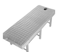 Generisch Almohada de cama Lash - Poliéster y algodón 190 x 80 cm | Colchón de espuma viscoelástica para masaje con abertura facial, suave, lavable, antideslizante, para sofá de salón | Masaje de