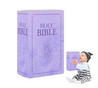 Generisch Almohada de libro de Bible, 33 x 22,3 x 10,1 cm, material suave de Holy Bibles Pillows | Comfortable Amazing Bibles Pillows Book Plush, Holy Bible Pillow, Biible Plussh That Opens