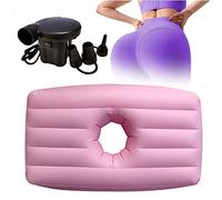 Generisch Almohada inflable BBL Mattress After Surgery BBL Bed Pillow After Surgery for Buttocks Brazilian Recovery Bed with Hole for Sleeping After Butt Surgery