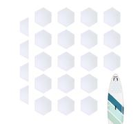 Generisch Almohadilla de tracción y almohadilla de agarre para tabla de surf, 22 unidades, antideslizante y hexagonal, acolchado de surf, tabla corta, skimboard kiteboards deportes acuáticos hombres