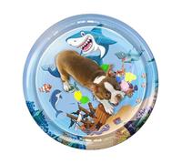 Generisch Almohadilla sensorial de agua interior | Alfombrilla de juego de agua para gatos | Siéntete fresco, cómodo, entretenimiento interior, almohadilla interactiva de juguete para gatos