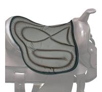 Generisch Almohadillas de asiento Equestrian Saddle Pads, amortiguadores de choque Western Seat Cushion, esterilla transpirable y no deslizante, almohadilla de montar en la espalda para hombres