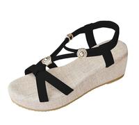 Generisch Alpargatas de verano para mujer, zapatillas Leo Slip On Zapatos de tela cómodos y ligeros zapatos casuales con estampado zapatos planos transpirables para la calle para el tiempo libre y el