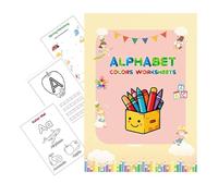 Generisch Alphabet Tracing Book - Cuaderno de aprendizaje para tiradores ABC con letras en relieve | Sistema de aprendizaje desarrollado por profesores, profesores y estudiantes