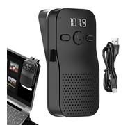 Generisch Altavoz inalámbrico para coche, manos libres, altavoz de coche, manos libres inalámbricas, para teléfonos de coche, audio portátil multifuncional