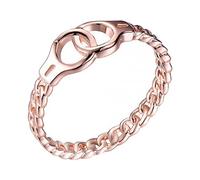 Generisch Anillo para esposas, anillo sexy, joyería de temperamento, oro real, galvanoplastia, anillo para esposas, anillos para mujer 925, 5, Metal, Sin piedras preciosas