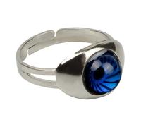 Generisch Anillo sensible a la temperatura con efecto de cambio de color, anillo de aleación que cambia de color para mujer, elegante para abuela, hija, novia, esposa