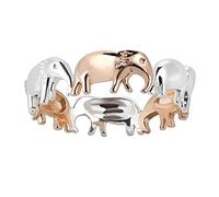 Generisch Anillos apilables Una gota Accesorios Retro Anillos Mujeres Pulseras Hombres y Mujeres Anillos Lindo Anillo De La Joyería Anillo De Anillos Póster Tierra Media (Oro Rosa, 8)