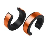 Generisch Anillos auxiliares para amortiguadores de motocicleta, anillos de pretensión para horquillas delanteras, 2 anillos de sujeción delanteros para amortiguadores delanteros, anillo de