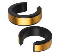 Generisch Anillos auxiliares para amortiguadores de motocicleta, anillos de pretensión para horquillas delanteras, 2 anillos decorativos para la horquilla delantera, anillo modificador de 35 mm para